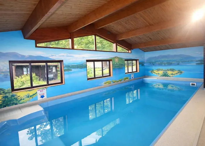 Neaum Crag Ideal For A Couple Or Family With Young Children In A Woodland Setting At Skelwith Bridge * 格拉斯米尔